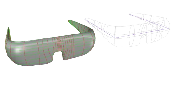 darkening glasses